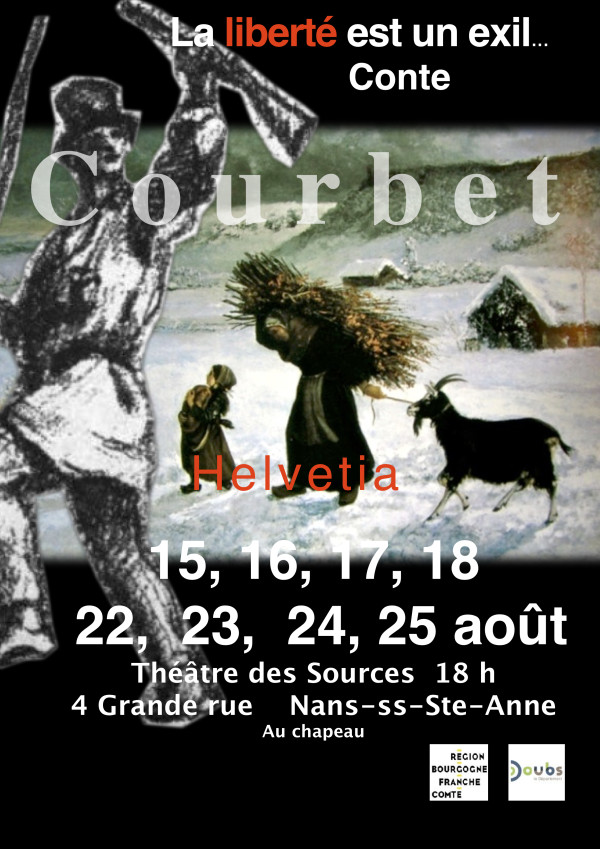 affiche Liberté exil courbet 02 2019