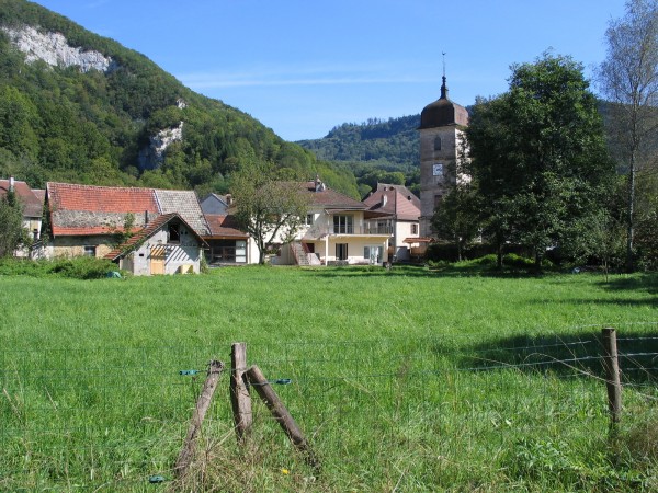 Vue du parc depuis le Lison