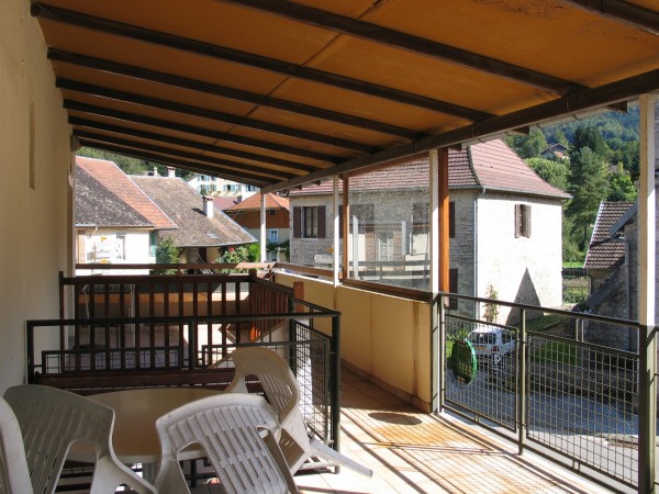 Terrasse à l’étage